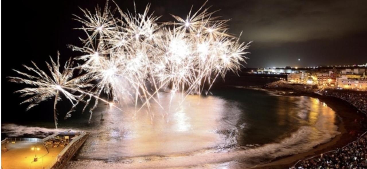 Espectacular En Primera Linea De La Playa Telde Eksteriør bilde